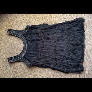 Cache fringe tank tunic